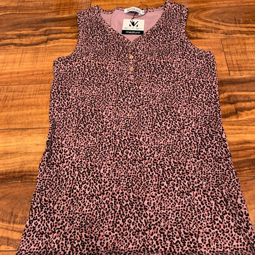 NWT Michelle Mae Addison Henley tank